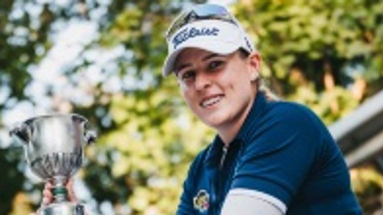 Casandra Alexander ended the week on 12 under to claim her third Ladies European Tour title 