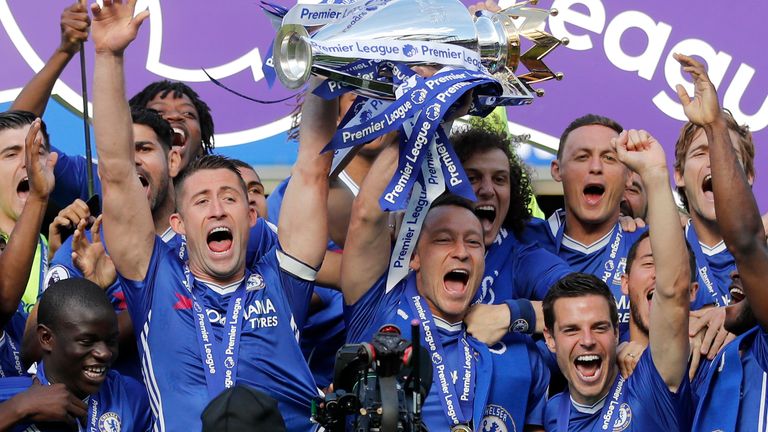 Chelsea won the Premier League title in 2017