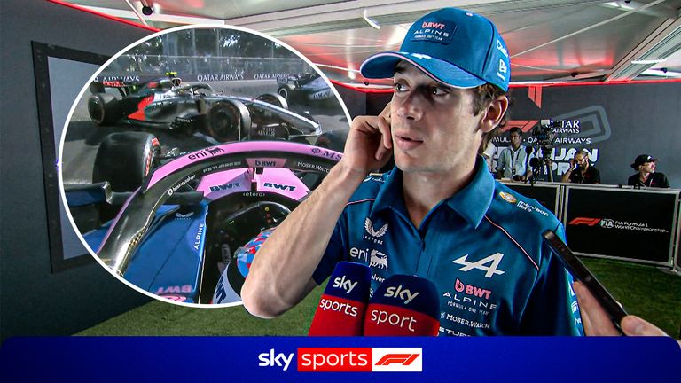 Azerbaijan Grand Prix: Franco Colapinto apologises for 'big mistake' that saw team-mate collision