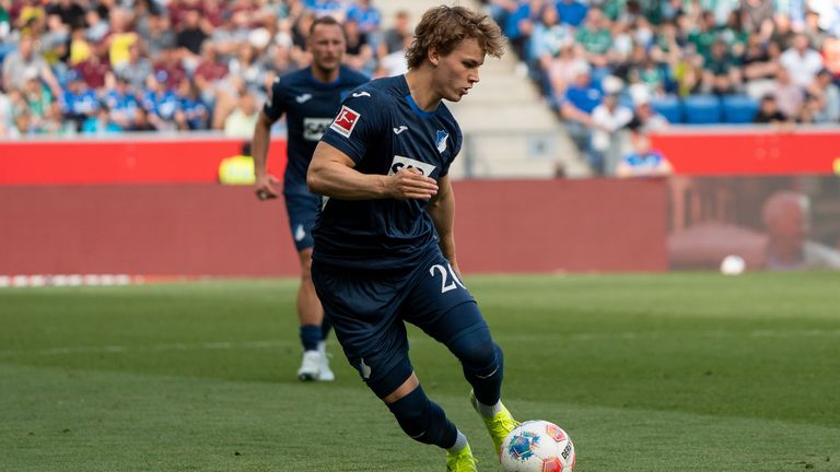 Campbell in action for Hoffenheim against Werder Bremen last season