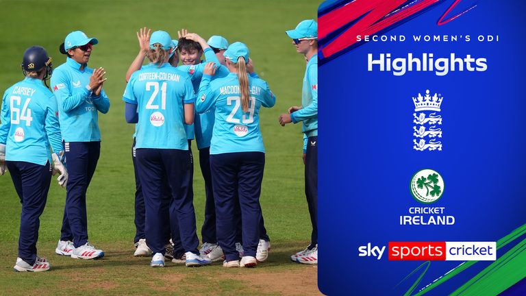 England vs Ireland cricket highlights