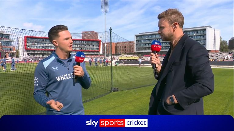 England's Sonny Baker explained to Stuart Broad how he's developed his T20 bowling plans.