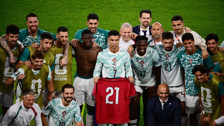 The Portugal national team honoured Jota during the World Cup on the one-year anniversary of his passing