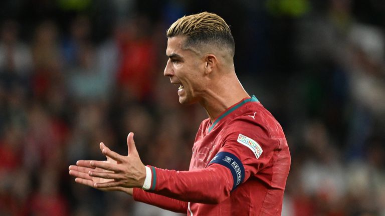 Cristiano Ronaldo had seven shots - three more than any other player - but failed to score