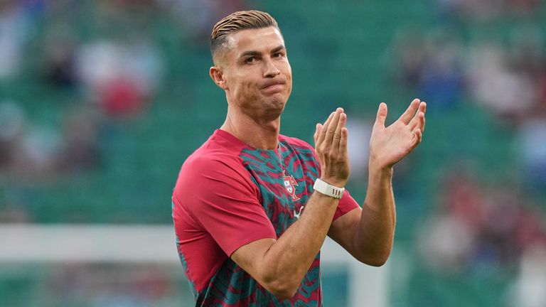 Portugal's Cristiano Ronaldo