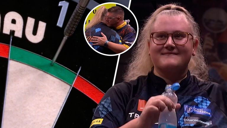Beau Greaves and Daryl Gurney PDC darts