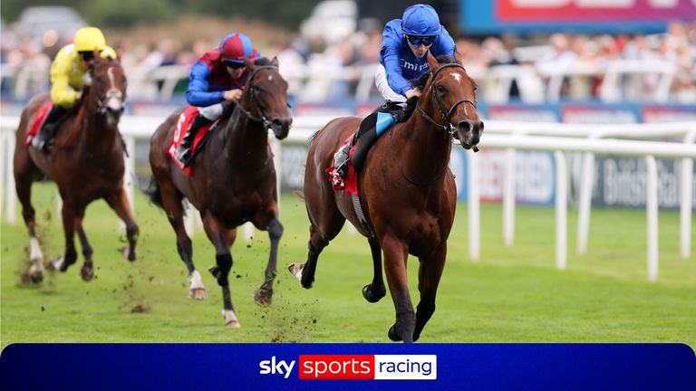 Desert Castle romps clear in the Champagne Stakes at Doncaster