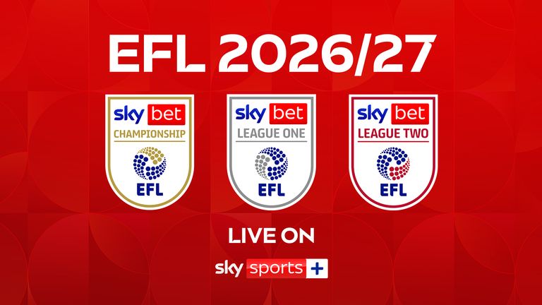 EFL 2026/27 Live on Sky Sports +