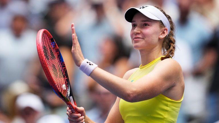 Elena Rybakina will officially become the world No 1 on Monday when the rankings refresh 