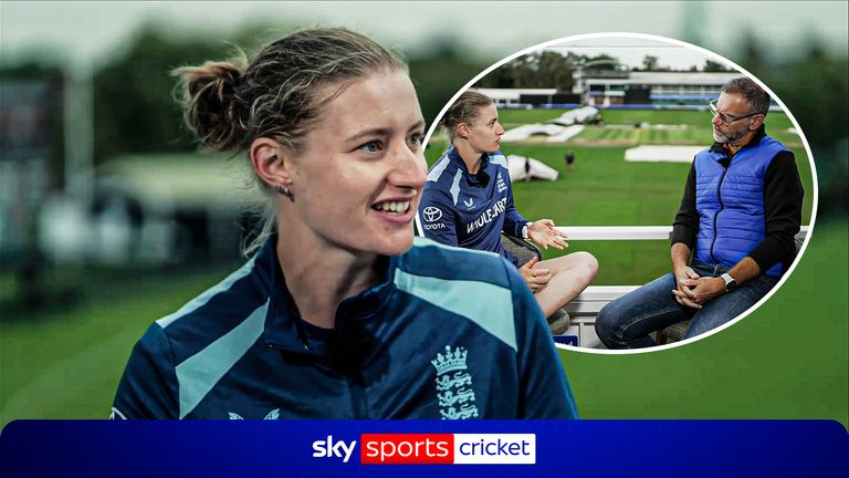 Charlie Dean discusses her time as interim captain for the England women's team, describing it as a 'good challenge'.