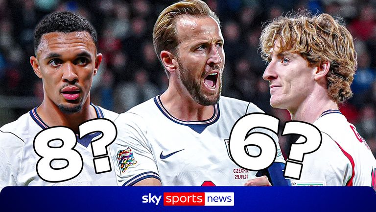 England player ratings for match against Czech Republic.