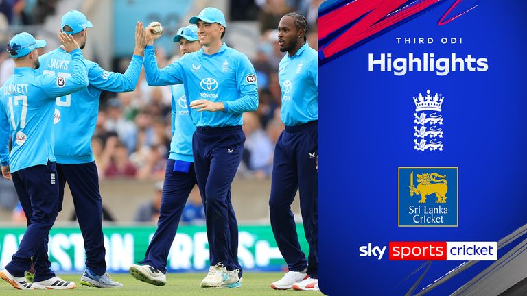 England v Sri Lanka 3rd ODI HLTs