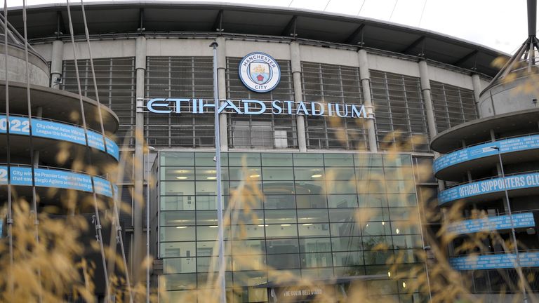 A view of the Etihad Stadium, Manchester, home to Manchester City who have been found guilty on virtually all counts of breaching the Premier League's financial rules, according to reports. Picture date: Friday September 25, 2026.