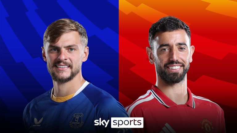 Everton host Man Utd on Super Sunday live on Sky Sports - kick-off is 2pm