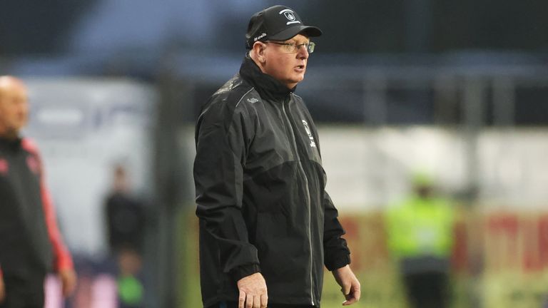 Falkirk manager John McGlynn 