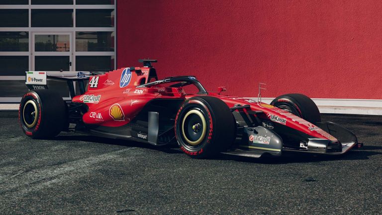 Special Ferrari livery for 2026 Italian GP honouring Michael Schumacher (Credit: Scuderia Ferrari)