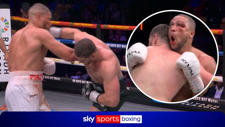 Zuffa Boxing 11: Michael Pirotton mocks Johnny Fisher after HUGE right-hand! 
