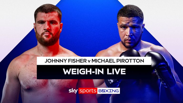 JONNY FISHER WEIGH-IN