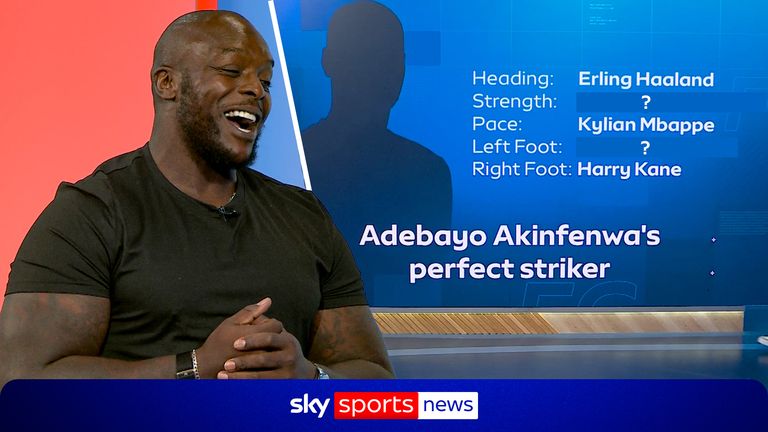 Who makes up Adebayo Akinfenwa's perfect striker?