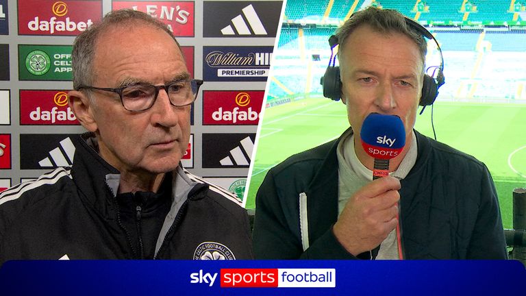 Martin O'Neil and Chris Sutton on Celtic