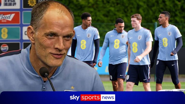 England boss Thomas Tuchel speaking ahead of their Nations League match against the Czech Republic