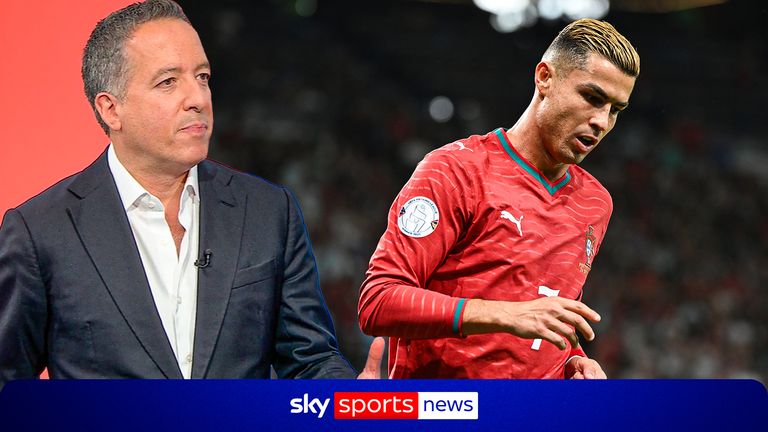 Kaveh Solhekol reports on news that Cristiano Ronaldo has left Portugal's training camp