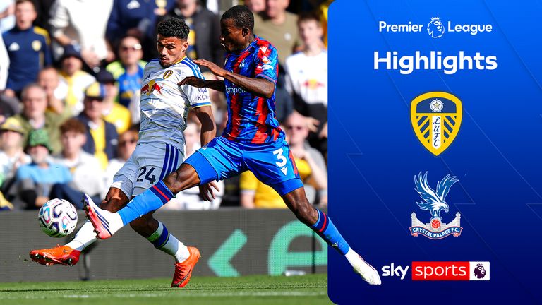 Highlights from the Premier League match between Leeds and Crystal Palace.