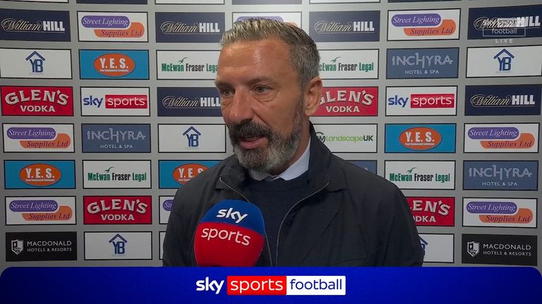 Rangers manager Derek McInnes was pleased with his side's resilience as they secured a hard-fought 2-1 win at Falkirk.