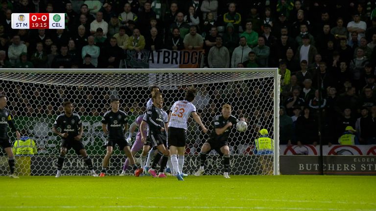 St Mirren secure opening goal after handball mayhem against Celtic!