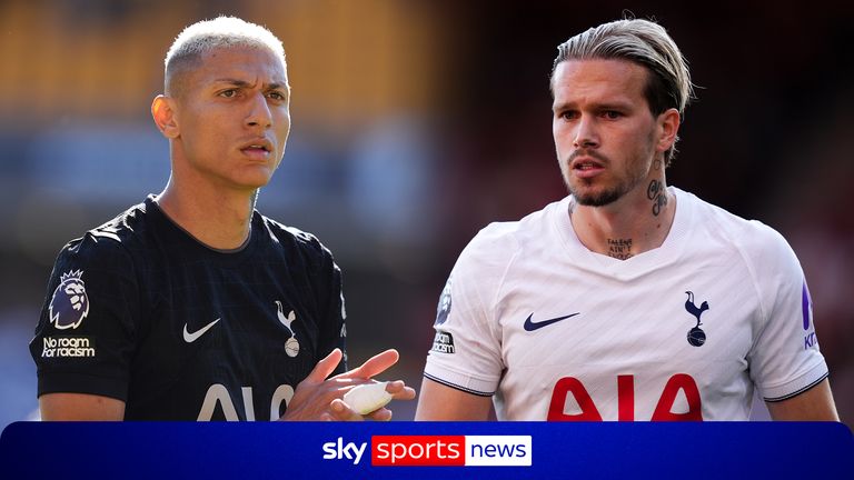 Richarlison and Mykhailo Mudryk Tottenham Hotspur