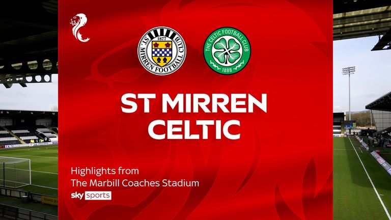 ST MIRREN V CELTIC