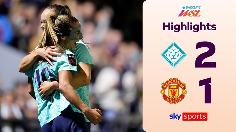 London City Lionesses vs Manchester United WSL highlights