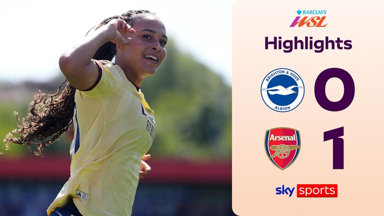 Brighton vs Arsenal WSL highlights