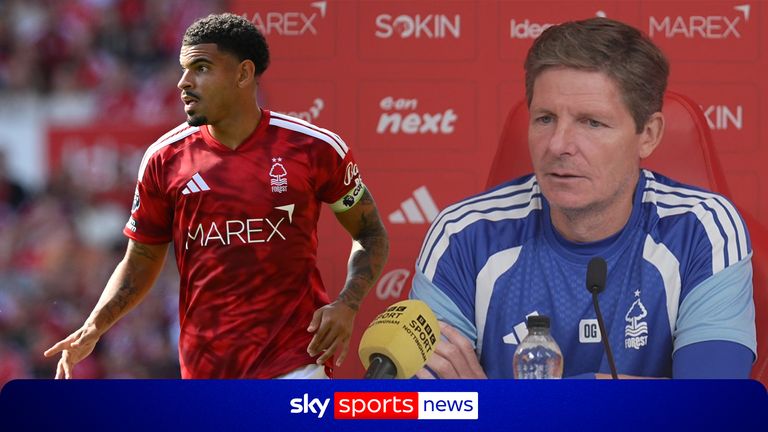 Nottingham Forest latest:  Oliver Glasner backs Morgan Gibbs-White for England return