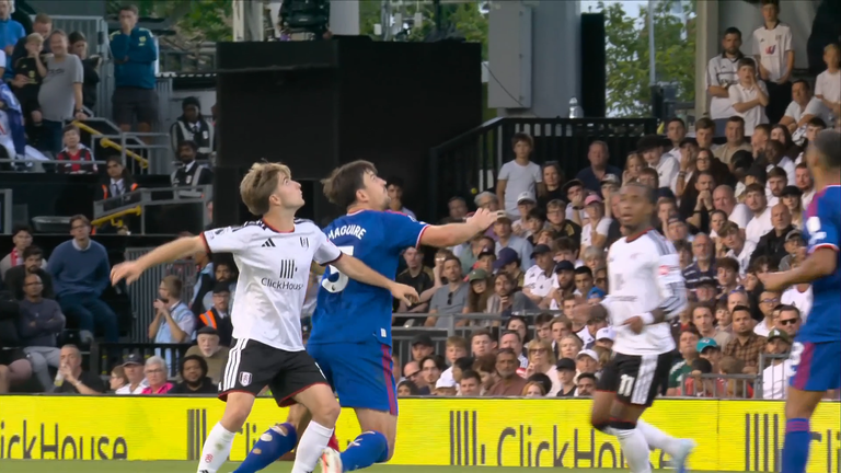 Arbeloa felt this 'foul' by Cesar Palacios on Harry Maguire was soft