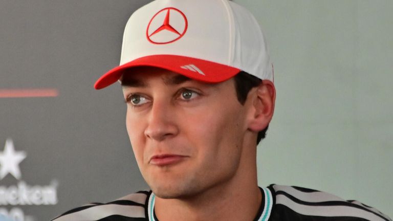 October 9, 2026, Madring, Madrid, FORMULA 1 SPANISH GRAND PRIX 2026 , George Russell (GBR), Mercedes-AMG Petronas Formula One Team Photo by: Zoran Zivkov/Hasan Bratic/picture-alliance/dpa/AP Images