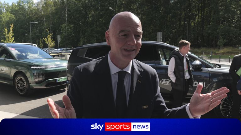 FIFA president Gianni Infantino avoids questions on future 