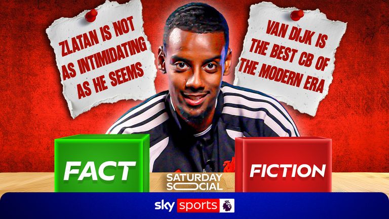Does Alexander Isak get star struck? Liverpool star fact checks the internet!