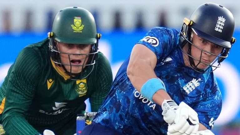 England's Jacob Bethell played in the most recent ODI series against South Africa