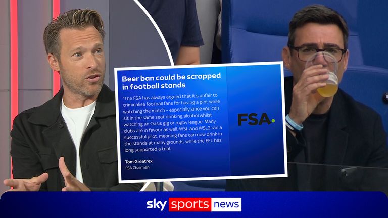 Explained: Could ban of drinking in the stands be lifted and how it could work? 