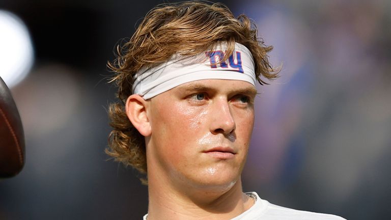 Jaxson Dart has been ruled out of the 2026 season with a knee injury