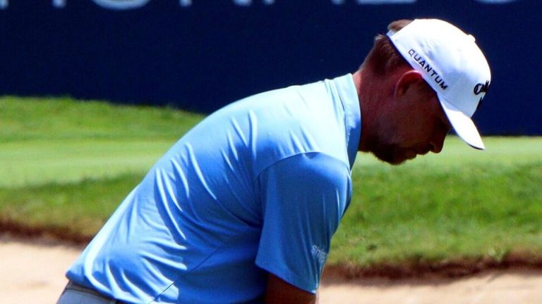 Winther posted four birdies in a five-hole stretch on his way to a bogey-free 64