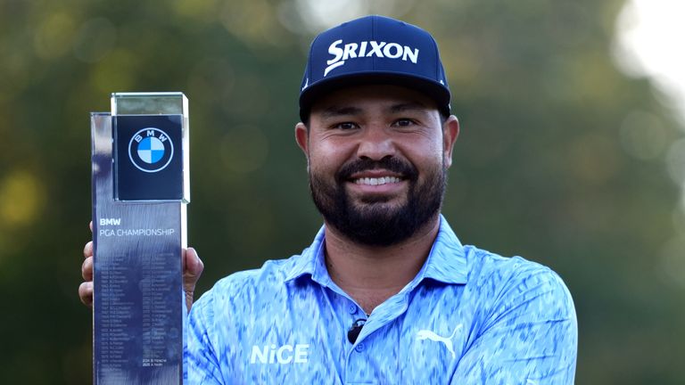 JJ Spaun won the 2026 BMW PGA Championship by two shots on Sunday