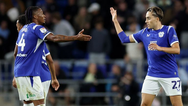 Joel Colwill scored Cardiff's equaliser against Stoke