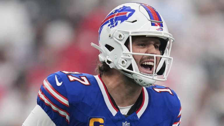 Buffalo Bills quarterback Josh Allen