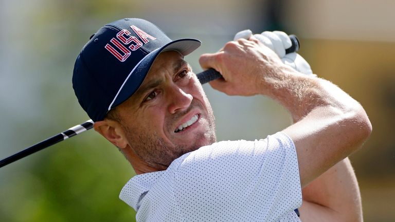 Justin Thomas (pictured) will pair up with rookie Jackson Koivun for the opening round of fourballs at the 2026 Presidents Cup 
