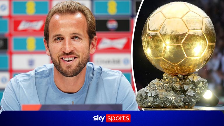 Harry Kane says he would be 'proud' to claim Ballon d'Or after his 'best' season