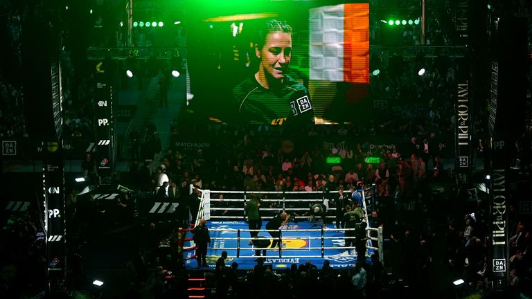 Croke Park on Katie Taylor's final night