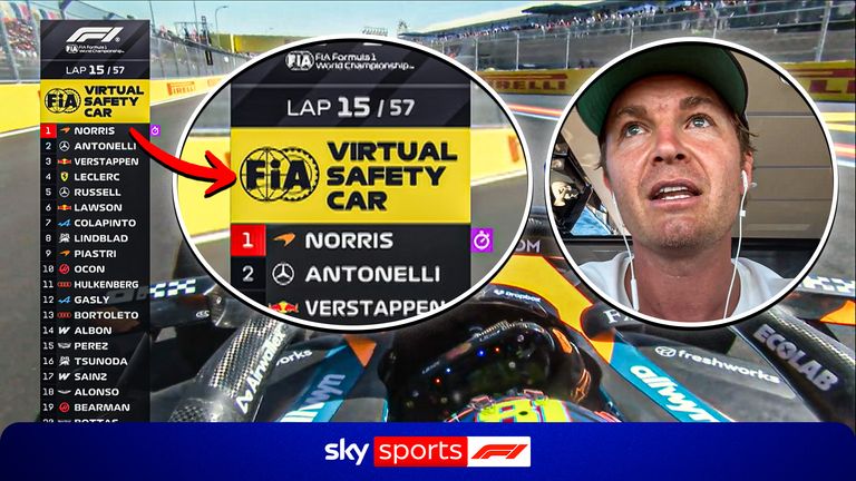 Nico Rosberg suggests rule changes under the VSC to give fairer racing.