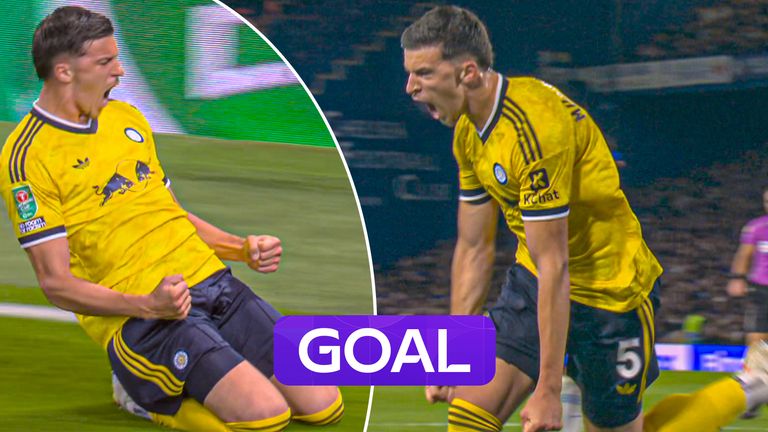 Chelsea stunned as Leeds go in front.